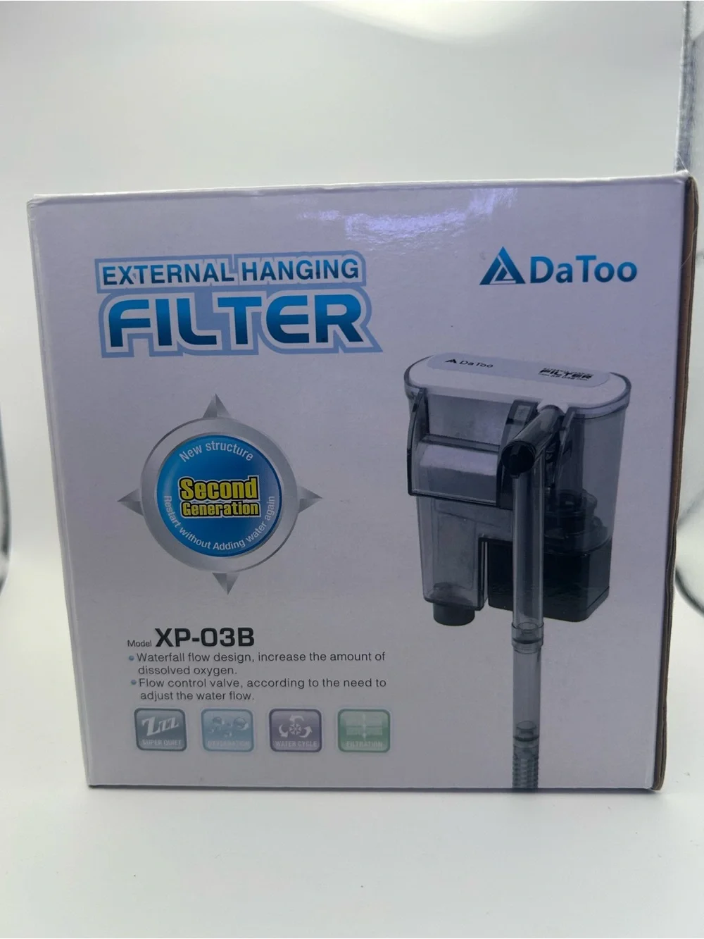 External Hanging Filter XP-03B - Clear/Gray